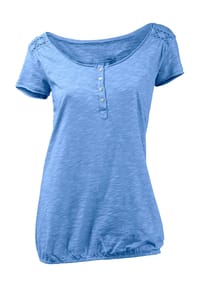 heine - Rundhals-Shirt - grau