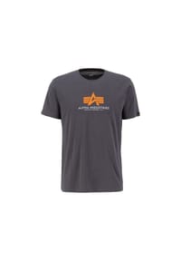 ALPHA INDUSTRIES® - T-Shirt BASIC Kurzarmshirt - grau