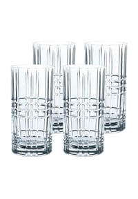 Nachtmann Longdrinkgläser Square 445 ml 4er Set transparent - SQUARE - transparent