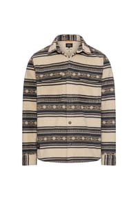 camel active - Holzfällerhemd aus Micofleece - Beige