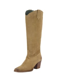Felmini - Veloursleder Stiefel VANIA - Mittelbraun