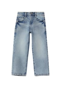 s.Oliver - Baggy Jeans, Used Effekt, für Kinder - blau