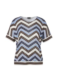 VIA APPIA -DUE- - T-Shirt Große Größen - mocca multicolor
