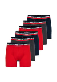 ONLY & SONS - Long Short / Pant 6er Pack ONSFITZ SOLID BOXER - Blau
