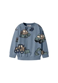 name it® - Pullover KARK Sweatshirt - blau