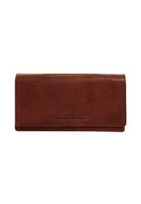 SPIKES & SPARROW® - Geldbörse Echt Leder - cognac