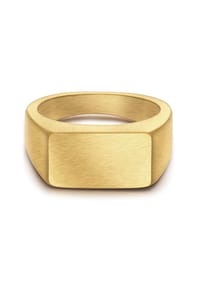 TRUE REBELS - Ring Edelstahl gelbgold - gelbgold