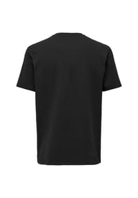 ONLY & SONS - T-Shirt Kian, Rundhals, für Herren - 187679 BLACK