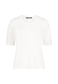 BETTY BARCLAY - Strukturshirt mit Rundhalsausschnitt - Chinois Green