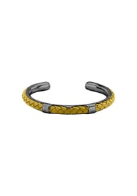 MASERATI - Armband LEATHER - gelb