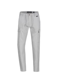 INDICODE - Leinenhose Cagle - Army