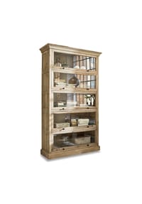 LOBERON - Schrank Stourbridge antikbraun - antikbraun