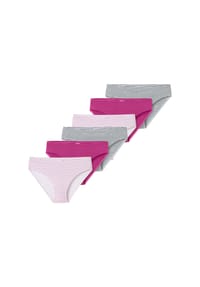 SCHIESSER - Slip 955 - weiß-schwarzgestreift,violett,weiß