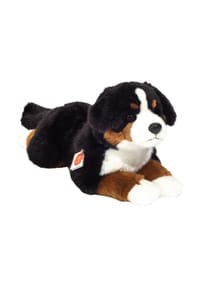 HERMANN Teddy COLLECTION® - Kuscheltier "Berner Sennenhund", liegend, 40 cm - BRAUN/SCHWARZ/WEIß