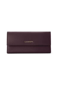 LAZAROTTI Bologna Leather - Bologna Leather Geldbörse Leder 19 cm - black