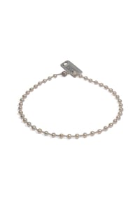DI PERLE® DI PERLE Schmuckkollektion - Süßwasser Zuchtperlen Halskette Collier aus 925er Silber mit Zirkon, 42 cm - weiß