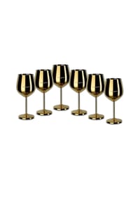 ECHTWERK® - Weingläser 6er-Set - Braun
