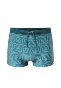 SCHIESSER - Badehose "AQUA", Emblem, für Herren - 710 LIME