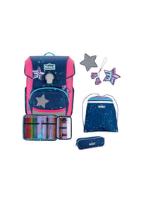 Scout® BASIC - Schulranzen-Set, 4-teilig - CUBES