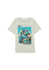 s.Oliver - T-Shirt, Baumwolle, für Kinder - 0330  WHITE