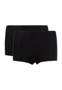 ENDURANCE ATHLECIA - Seamless Hot Pants Mucht im 2er Pack in nahtlosem Design - 1001A Black