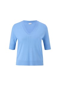 s.Oliver BLACK LABEL - Shirt, Halbarm, für Damen - 5340  BLUE
