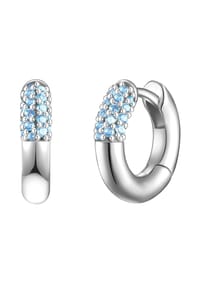 GLANZSTÜCKE MÜNCHEN - Damen Ohrringe aus 925/- Sterling Silber in Silber mit Spinell - silber