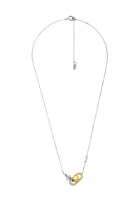 MICHAEL KORS - ASTOR LINK Damen Kette mit Anhänger, 925 Silber - 9999 BICOLOR