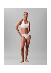 Calvin Klein - Icon Cotton Modal Bralette, Logo-Bund, für Damen - 100 WHITE