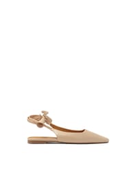 Kazar - Flach gebundene Slingback-Pumps - Rosa