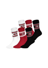NFL - Freizeitsocken San Francisco 49Ers Crew - RED/WHT/BLK