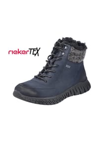rieker - Winterstiefeletten, Keilabsatz, gefüttert, für Damen - 14 PAZIFIK/ANTHRA