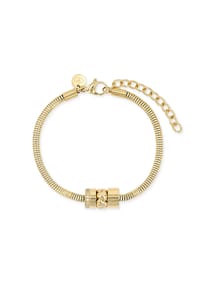 TOM TAILOR - Armband für Damen, Edelstahl, Zirkonia | Herz - Gold
