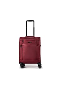 d & n® Travel Line 9804 - Travel Line 9804 4 Rollen Kabinentrolley S 55 cm - dark red