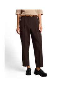 TOM TAILOR - Stoffhose, knöchellang, für Damen - 10461 GRAVEL BEIGE