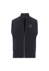 CASAMODA - Herren Sweatweste uni - Dunkelblau