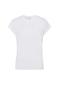 MYJAMA - T-Shirt Celina Clean Look, hoher Tragekomfort, anschmiegsam, langlebig - weiß