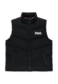 LONSDALE™ - Herren Weste normale Passform DEPTFORD - Black/White