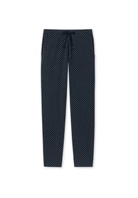 SCHIESSER - Mix & Relax Schlafanzug-Hose, Tunnelzug, Gummibund, für Damen - BLAU-PUNKTE