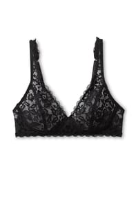 CALIDA - Damen Spitzen-BH ohne Bügel Natural Comfort Lace - dark blue
