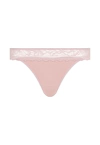CHANTELLE - Tanga Easy Feel Floral Touch - 0LW MILK