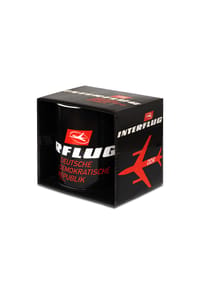 LOGOSHIRT® - Mug Interflug DDR - black