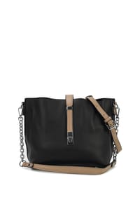 HARPA - Schultertasche MISCHA mit wechselbaren Schultergurten - butterscotch brown