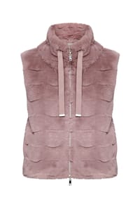 CARTOON - Fleeceweste, Stehkragen, für Damen - 4554 LIGHT MAUVE