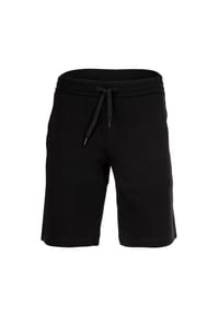 ARMANI EXCHANGE - Herren Sweatshorts - Loungewear, kurze Hose, Baumwoll-Mix, uni - Schwarz