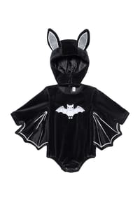 GALERIA - Kostüm "Strampler Fledermaus", Kapuze, für Babys und Kleinkinder - SCHWARZ