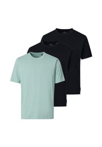 CASAMODA - T-Shirt 3er Pack Basic - Grau