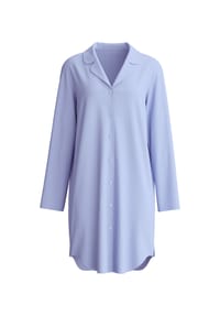 CALIDA - Nachthemd Orient Dreams, Baumwolle, für Damen - 382 MILKY BLUE