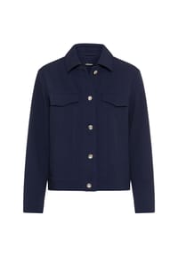 olsen - Jacke mit Hemdkragen und Knopfleiste - Ink Blue
