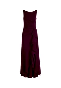 Vera Mont - Abendkleid mit Volant - Night Sky